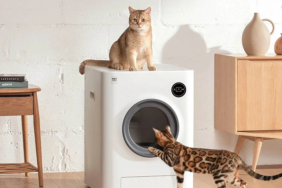 robot cat litter box